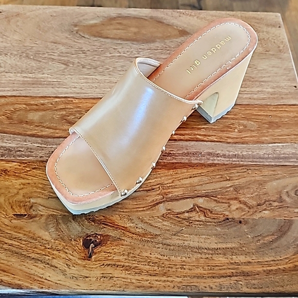 Steve Madden open toe platform mule - Picture 1 of 7